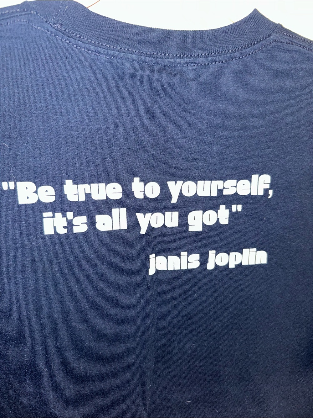 Vtg 2004 Janis Joplin Cotton Tshirt - Picture 5 of 7